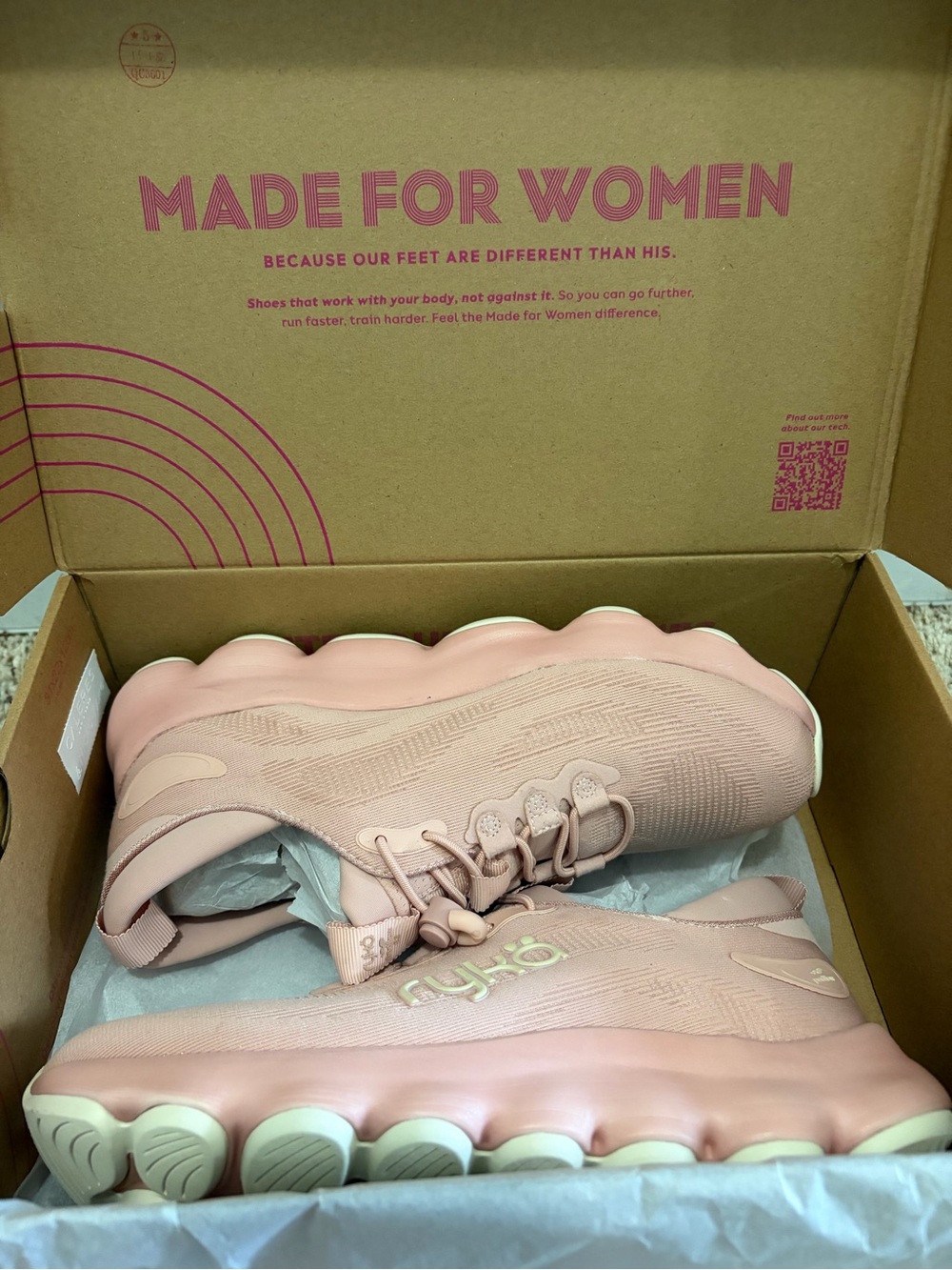 Ryka Women's Pink Slip-On Athletic Sneakers with Cloud-Like Sole